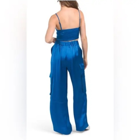 House of Harlow 1960 satin matching set size M - Picture 2 of 11